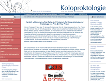Tablet Screenshot of koloproktologie-professor-prohm.de